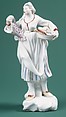 Seamstress, Capodimonte Porcelain Manufactory Italian, Soft-paste porcelain, Italian, Naples