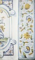 Stove, Attributed to the pottery of David II Pfau (1644–1702), Faience (tin-glazed earthenware), Swiss, Winterthur