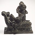 La Masseuse, Edgar Degas (French, Paris 1834–1917 Paris), Bronze, French