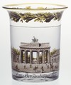 The Brandenburg Gate, Carl von Scheidt  German, Glass, enameled and gilt, German, Berlin