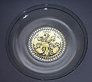 Plate, Glass, Italian