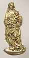 Virgin and Child, Gilt bronze, probably Italian, Florence
