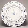 Plate, Amstel, Hard-paste porcelain, Dutch, Amstel