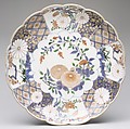 Dish, Hard-paste porcelain, Japanese, for European market