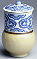 Jug with cover, Hard-paste porcelain, Chinese, probably for Dutch market