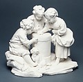 The Lottery, Sèvres Manufactory (French, 1740–present), Soft-paste biscuit porcelain, French, Sèvres