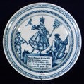 Plate, Laurent Cars (French, Lyons 1699–1771 Paris), Faience (tin-glazed earthenware), French, possibly Marseilles