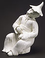 Seated Chinese, Saint-Cloud factory (French, mid-1690s–1766) or, Soft-paste porcelain, French, Saint-Cloud or Paris