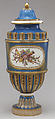 Vase (vase cannelés à bandeau) (one of a pair), Sèvres Manufactory (French, 1740–present), Soft-paste porcelain, French, Sèvres