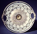 Cake plate, Hard-paste porcelain, French