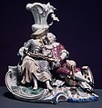 Two lovers, Frankenthal Porcelain Manufactory  German, Hard-paste porcelain, German, Frankenthal