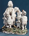 The Naughty Children, Frankenthal Porcelain Manufactory German, Hard-paste porcelain, German, Frankenthal