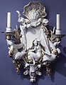 Sconce (one of a pair), Meissen Manufactory (German, 1710–present), Hard-paste porcelain, German, Meissen