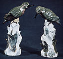 Kingfisher (one of a pair), Meissen Manufactory  German, Hard-paste porcelain, German, Meissen