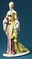 Standing woman, Nymphenburg Porcelain Manufactory German, Hard-paste porcelain, German, Nymphenburg