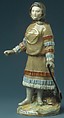 Samoyed Woman, Imperial Porcelain Manufactory, St. Petersburg  Russian, Hard-paste porcelain, Russian, St. Petersburg