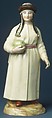 Tatar Woman, Imperial Porcelain Manufactory, St. Petersburg  Russian, Hard-paste porcelain, Russian, St. Petersburg