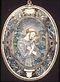 St. Francis, Painted enamel on copper, partly gilt, French, possibly Paris