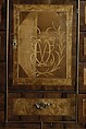 Cabinet, Oak, walnut and various other woods, British