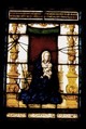 Virgin and Child, Stained glass, Flemish, possibly Antwerp