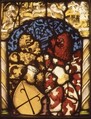 Arms of the Murrer family of Nuremberg, Stained glass, Swiss