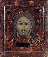 Triptych with the Mandylion, The Kremlin Armory Workshops, Moscow (Russian, Moscow, recorded from 1511–about 1715), Silver, partly gilt, niello, enamel, sapphires, rubies, spinels, pearls, leather, silk velvet, oil paint, gesso, linen, mica, pig-skin, woods: Tilia cordata (basswood or linden), white oak, Russian, Moscow
