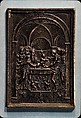 The Presentation in the Temple, Moderno (Galeazzo Mondella) (Italian, Verona 1467–1528 Verona), Bronze, dark brown patina, Italian
