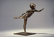 Second Arabesque, Edgar Degas (French, Paris 1834–1917 Paris), Bronze, French