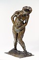 Woman Taken Unawares, Edgar Degas (French, Paris 1834–1917 Paris), Bronze, French