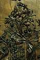 Door panel (?), Walnut, French