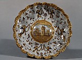 Dish, Possibly by Willem Jansz. Verstraeten (Dutch), Tin-glazed earthenware, Dutch, possibly Haarlem