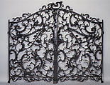 Gate, Wrought iron, probably Southern German