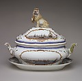 Tureen with cover, Meissen Manufactory (German, 1710–present), Hard-paste porcelain, German, Meissen