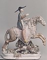 Chinese horseman, Nymphenburg Porcelain Manufactory (German, 1747–present), Hard-paste porcelain, German, Nymphenburg