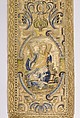 Orphrey, Silk and metal thread on canvas, French