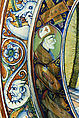Bowl with Saint Nicholas of Tolentino, Maiolica (tin-glazed earthenware), lustered, Italian, Gubbio