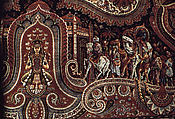 Shawl, M. Pin  , Lyons, Silk and wool, French, Lyons