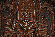 Shawl, M. Pin  , Lyons, Silk and wool, French, Lyons