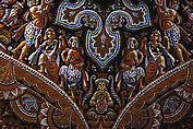 Shawl, M. Pin  , Lyons, Silk and wool, French, Lyons