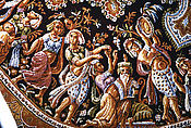 Shawl, M. Pin  , Lyons, Silk and wool, French, Lyons