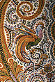 Shawl, M. Pin  , Lyons, Silk and wool, French, Lyons