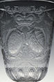 Allianced armorials of Saxe-Weissenfels and Brandenburg, Engraved by G. E. Kunckel, Glass, German, Thuringia