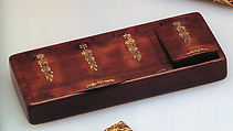 Wood cigarette case with matchbox, House of Carl Fabergé, Rose and yellow gold, palisander, Russian, St. Petersburg