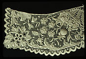 Cuffs (part of a set), Muslin, possibly French
