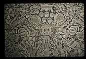 Border, Embroidered net, German