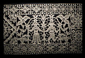 Insertion, Machine made lace, Italian