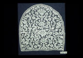 Cap crown, Needle lace, point de France, French