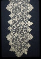 Lappet (one of a pair), Needle lace, French