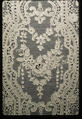 Lappet, Needle lace, point d’Alençon, French