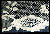 Cravat, Needle lace, point d’Alençon, point d'Argentan, French